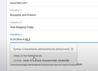 step 4 keywords in ad