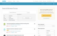 Moz QA forums