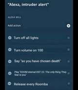 Alexa intruder alert meme image