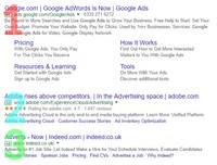 google ads ad position