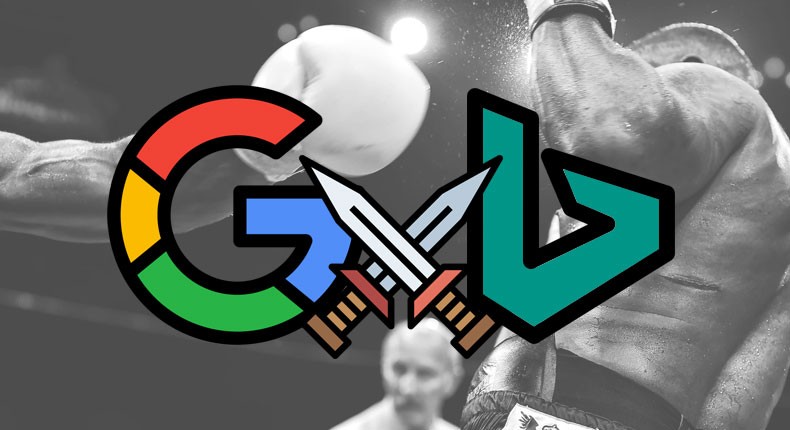 google bing showdown