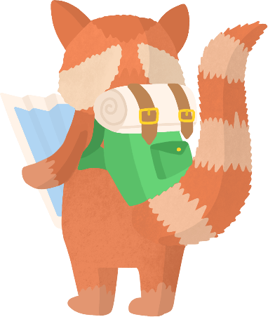 Red with map explorer