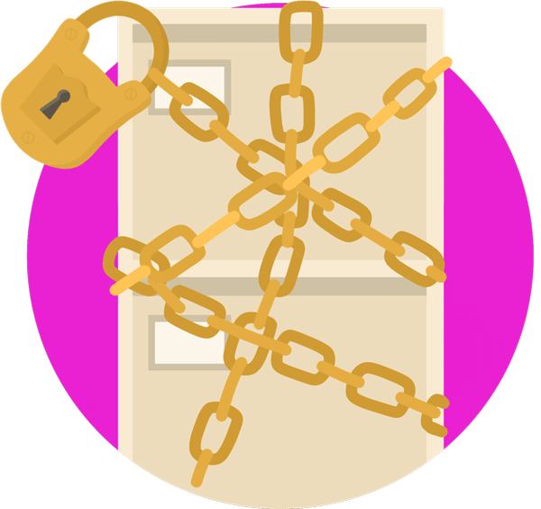 Privacy locked files