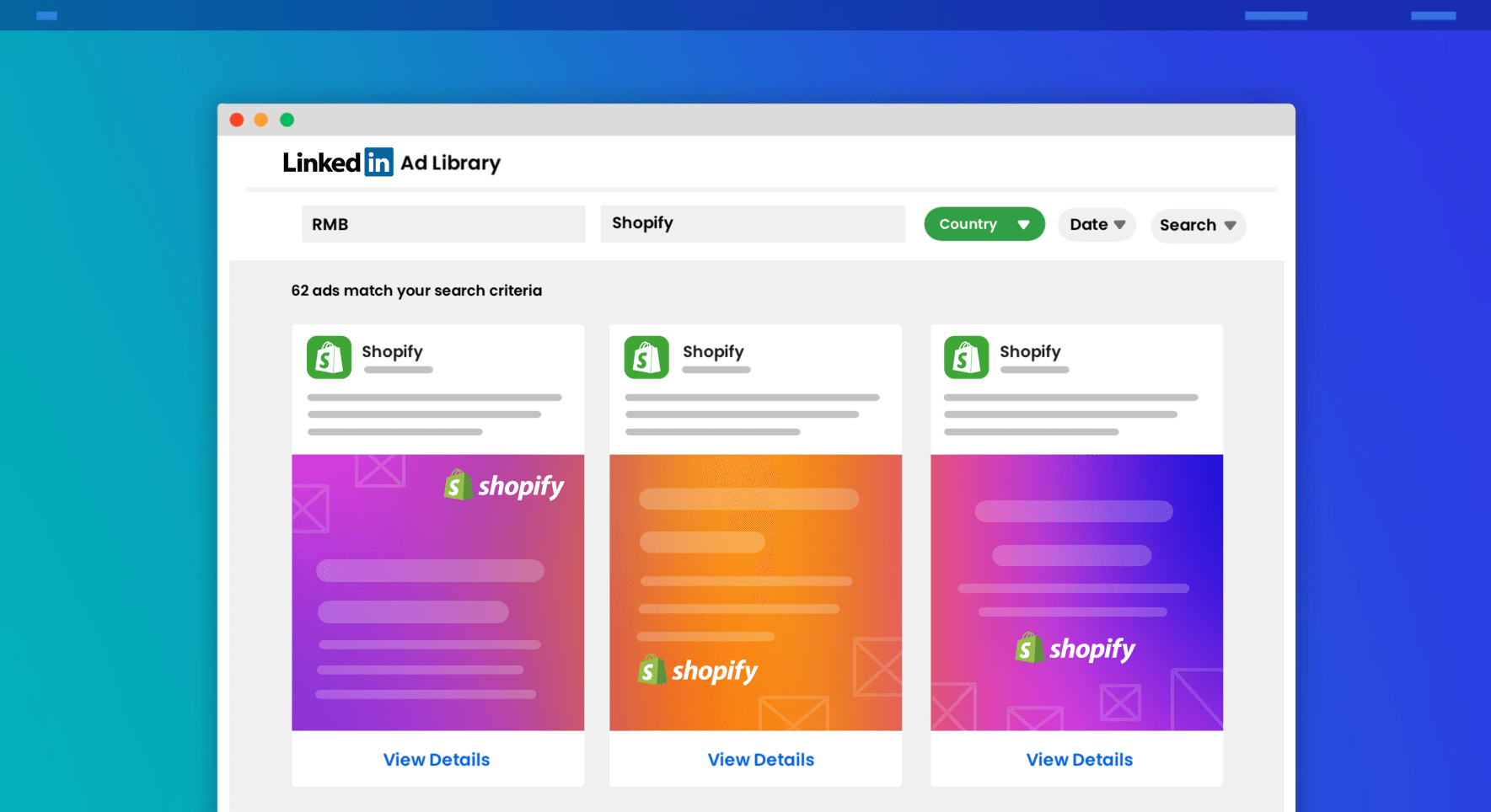 LinkedIn Ads Library