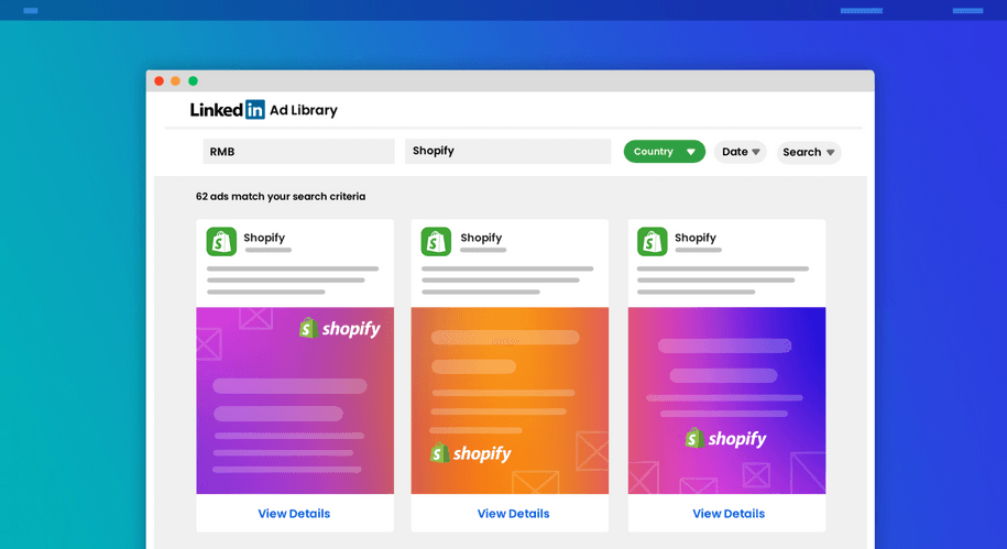 LinkedIn Ads Library