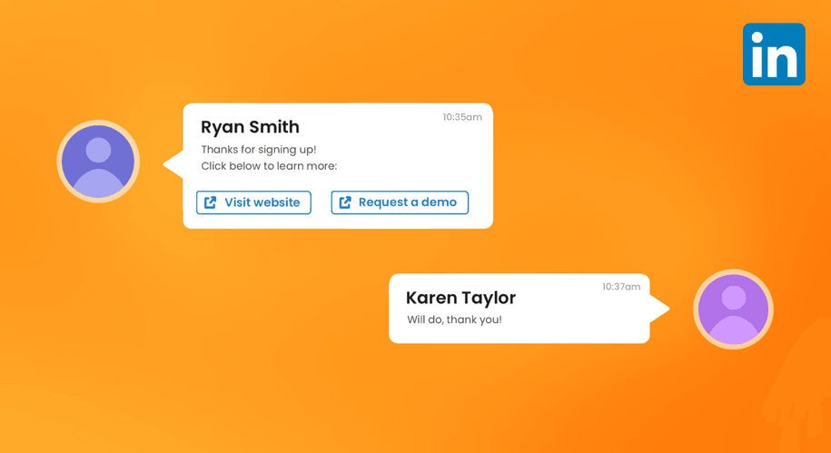 LinkedIn Conversation Ads Thumbnail Image